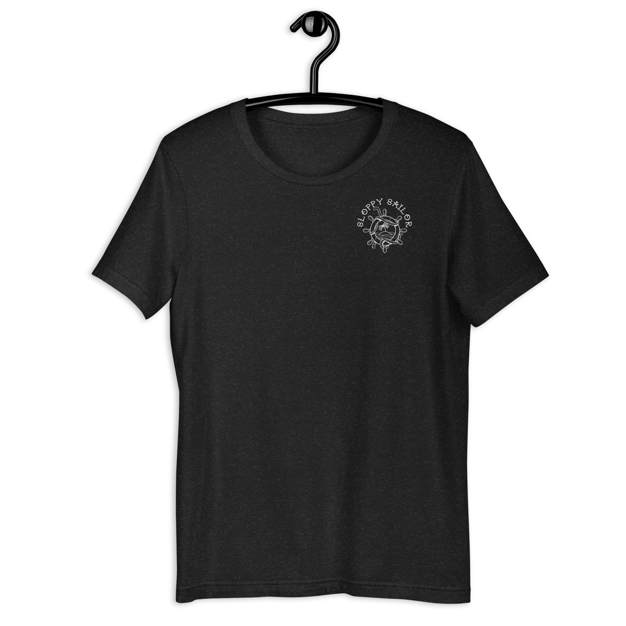 Geboren, um Premium-T-Shirt mit dem „BACK LOGO“ zu gewinnen